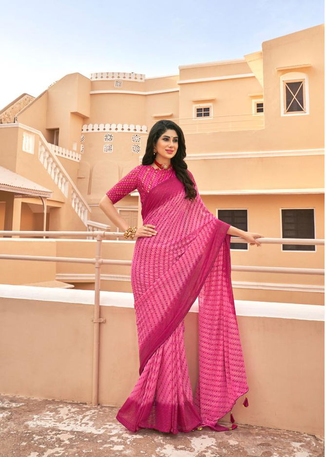 Kashvi Jhalak Designer Ethnic Wear Wholesale Saree Collection